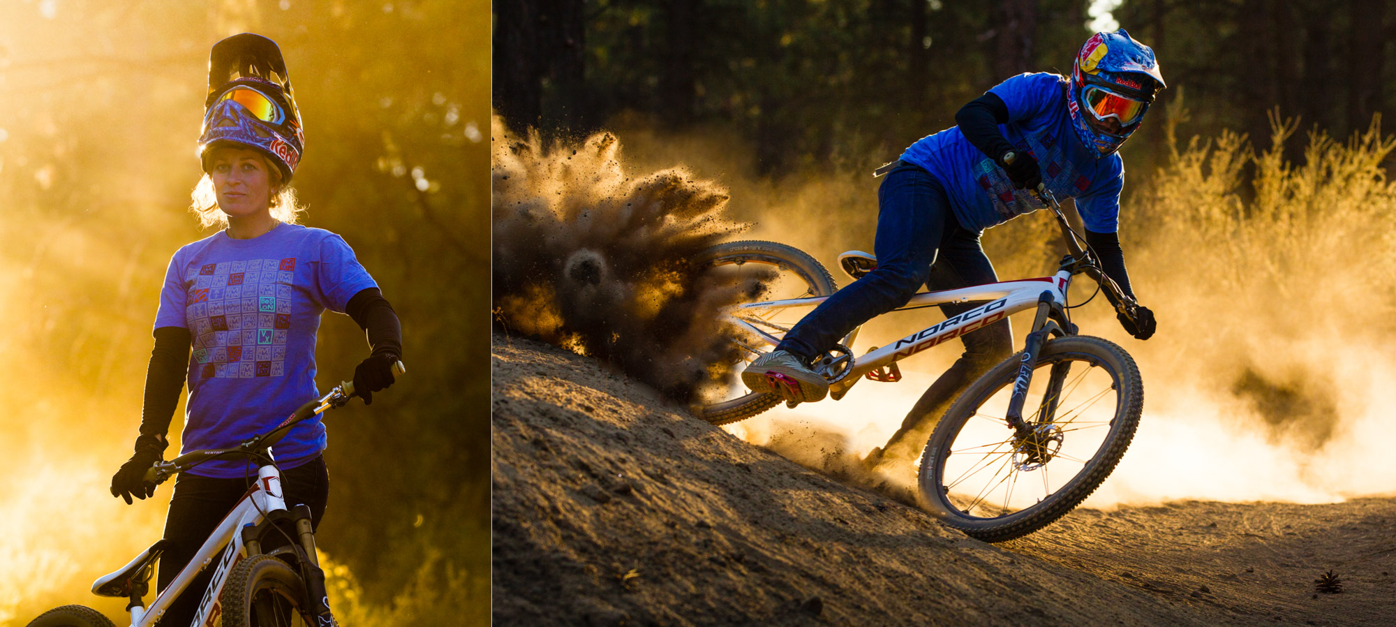 Professional Mountain Biker Jill Kinter in Bend Oregon 